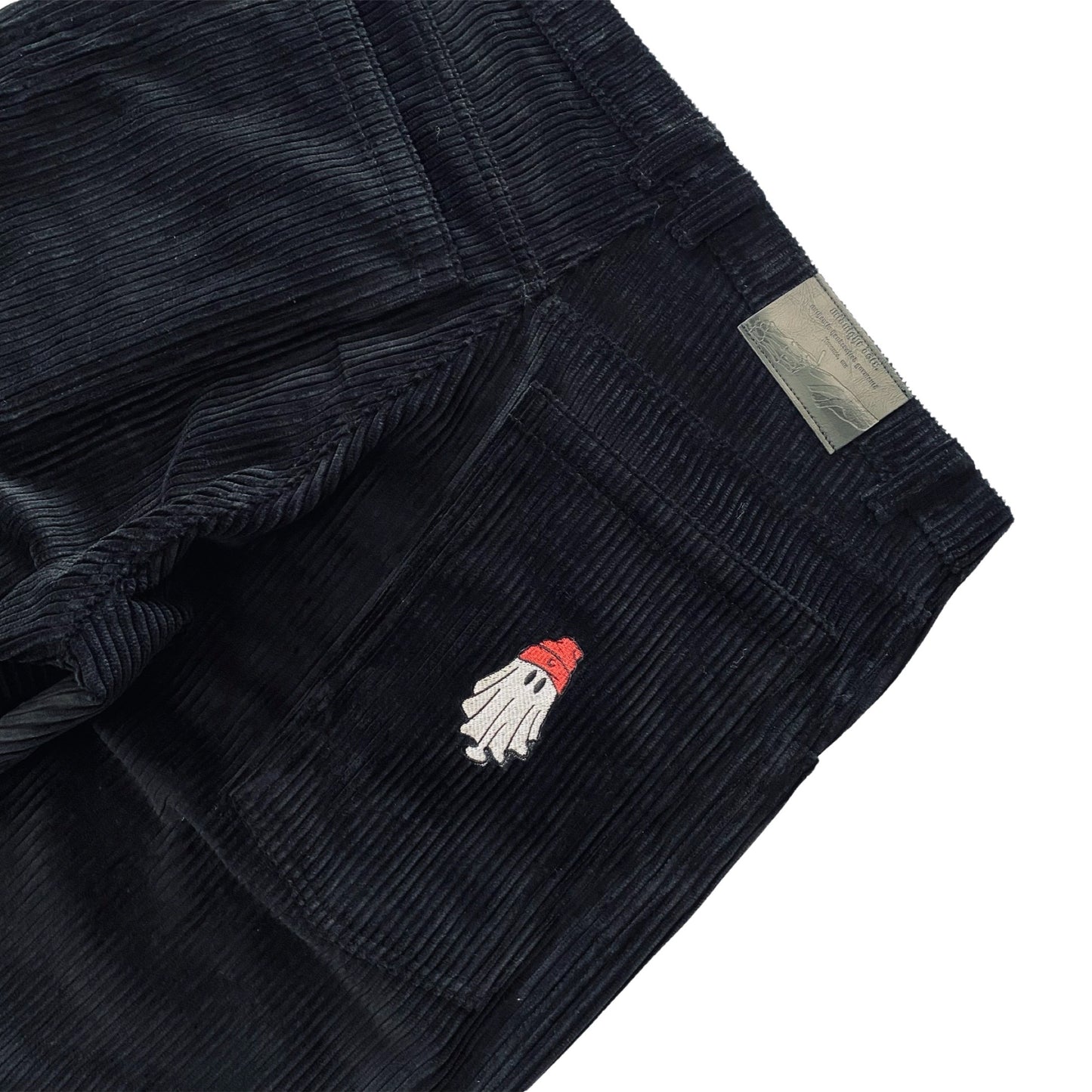 MIDNIGHT© GHOSTBOY CORDUROY PANTS - BLACK
