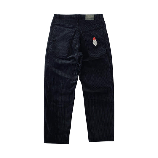 MIDNIGHT© GHOSTBOY CORDUROY PANTS - BLACK