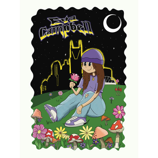 MIDNIGHT© EVA CAMPBELL SIGNATURE POSTER