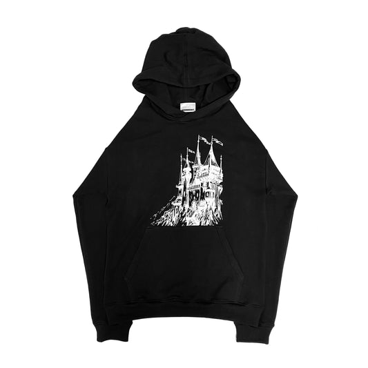 MIDNIGHT© MOON MANSION TERRY HOODIE - BLACK